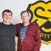 Zwei "Gute Seelen im Verein": Ronald Ehrenberger (links) und Bernd Rupprecht vom TSV Rottenbauer.