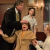 "Mon Dieu! Wo bin ich hier hineingeraten?" Mademoiselle Jacqueline ist außer sich und die Männer wundern sich (von links: Marc Marchand, Anna Schindlbeck, Benjamin Jorns und Jan-Hendrik Kroll).