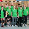 Das Team "Rosas Rote Panther" Spieler und Helfer mit neuer Abteilungsleiterin Volleyball TSV Oberelsbach, Michaela Wethmüller (Siebter von rechts). Das Team "Rosas Rote Panther" Spieler und Helfer mit neuer Abteilungsleiterin Volleyball TSV Oberelsbach, Michaela Wethmüller (Siebter von rechts).