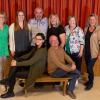 Freuen sich auf das neue Stück (hinten von links): Heidi Münch, Theresa Lehmann, Burkard Schmitt, Annemarie Full, Doris Meth und Andrea Lehmann sowie (vorne): Anja Heigele und Matthias Pfeuffer.