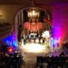 Die Pfarrkirche Obereisenheim erstrahlte in bunten, warmen Farben. Die Pfarrkirche Obereisenheim erstrahlte in bunten, warmen Farben.