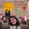 Rund 200 Menschen folgten dem Aufruf der Würzburger Fridays for Future Gruppe zum Klimastreik.