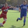 Dominik Englert (links, hier auf einem Archivbild mit Nick Beichel vom TSV Mönchröden) erzielte in Haibach den 1:1-Ausgleichstreffer für die TuS Frammersbach, die am Ende aber mit 1:4 verlieren sollte.