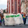 Fridays for Future demonstrierte am am 17.11.2023 in Würzburg.