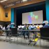 Die Kreistagssitzungen finden seit der Corona-Pandemie in der Lohrer Stadthalle statt. Dort gibt es die Möglichkeit, dass sich die Mitglieder des Kreistages online zuschalten können.