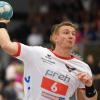 Adrian Wöhler (im Bild) und der HSC Bad Neustadt sind nach dreiwöchiger Spielpause an diesem Samstag wieder im Heimspiel gegen die SG Auerbach/Pegnitz gefordert.