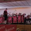 Die Wegfurter Musikanten mit ihrem Dirigenten Felix Zimmermann begeistern ihr Publikum beim 9. Blasmusikvergnügen.
