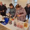 Eine-Welt-Verkauf im Dorfgemeinschaftshaus Baldersheim. Eine-Welt-Verkauf im Dorfgemeinschaftshaus Baldersheim.