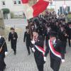 Stolze Traditionspflege: Am Dienstag der Casteller Kirchweih zog die Bürgerwehr wieder aus.