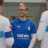 Spielertrainer Simon Siegler (Mitte) will mit seinen Faustballern des TV Segnitz in der Hallenrunde der 2. Bundesliga Süd "oben mitspielen". Spielertrainer Simon Siegler (Mitte) will mit seinen Faustballern des TV Segnitz in der Hallenrunde der 2. Bundesliga Süd "oben mitspielen".