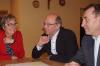 Birgit Bayer (links) soll Oskar Ebert (rechts) beerben und stellvertretende Landrätin werden. Das Archivbild aus dem Jahr 2018 zeigt sie zusammen mit Christoph Winkler.