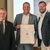 Im Bild (von links) Matthias Liebler, Ralf Michal und Karl Albert Denk.