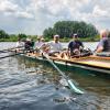 Start der Crew in Aschaffenburg.