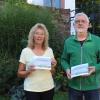 Marianne Kluger und Uli Herteux präsentieren die "Geschichte von Hofstetten am Main". Marianne Kluger und Uli Herteux präsentieren die "Geschichte von Hofstetten am Main".