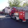 Schreck am Sonntagnachmittag: Ein Großaufgebot der Feuerwehr wurde vorsichtshalber von der Integrierten Leitstelle in Schweinfurt zu dem Brand in Prappach alarmiert.