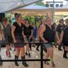 Line-Dance in Horhausen.  Der Formationstanz aus den USA wird im Landkreis Haßberge immer beliebter.