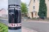 Unter anderem in der Kreuzbergstraße in Marktheidenfeld klebten in den vergangenen Wochen mehrmals Aufkleber mit rassistischem Hintergrund an Straßenschildern und Laternenmasten.