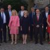 Die Teilnehmer der Sicherheitstagung (von links): Lothar Schmitt, Wolfgang Gründler, Johannes Streib, Landrätin Tamara Bischof, Alexander Lier, Susanne Knof, Hubert Stühler, Johannes  Ebert, Jochen Dietrich, Ingrid Johann und Michael Libionka.