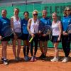 Die Frauen 50 des TSV Grafenrheinfeld spielen in der Regionalliga Südost (von links): Nadja Mayer-Schönfelder, Judith Müllerklein-Woelki, Monika Metzger, Charity Weißenberger, Kerstin Reinhart, Andrea Müller, Renate Molzberger, Silke Niehues-Safioti und Karin Schneider.