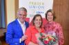 Nikola Renner (Mitte) ist neue Vorsitzende der Frauen-Union in Unterfranken. Sie tritt die Nachfolge von Anja Weisgerber an. CSU-Bezirkschef Steffen Vogel war einer der ersten Gratulanten.