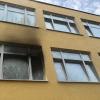 An einigen Würzburger Schulen hat es in der vergangenen Zeit Vandalismus-Vorfälle gegeben, vor allem betroffen sind immer wieder die Schultoiletten. Hier ein Bild mit Brandschäden an einer Würzburger Schule.