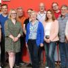 Gewählte Ausschussmitglieder (von links): Nadja Hofmann, Leon Bieber (3. Vorsitzender), Peter Hofmann, Jessica Goll, Gerhard Gößwein, Carina Boß (verdeckt), Marianne Sauerhammer (2. Vorsitzende), Franz Bieber (1. Vorsitzender), Anita Herzog-Paulowski, Michael Walitschek-Düll, Norbert Keller und Susan Weigelt.