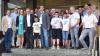 Die Preisträger des Umweltpreises mit Bürgermeister Martin Heilig (links) und den Geschäftsführenden Dörte Schulte-Derne (Dritte von links) und Thomas Schäfer (Fünfter von links).