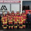 Auf dem Foto die Teilnehmer/-innen nach bestandener Prüfung (von links): Bürgermeister Gerd Jäger, Schiedsrichter Vitus Büchs, Mathias Lurz, Lisa Brandenburg, Pascal Heim, Bernd Gessner, Johannes Neugebauer, Anna Schmitt, Elias Neugebauer, Laura Albert, Sebastian Neugebauer, sowie die Schiedsrichter Thomas Schmitt und Martin Tuchlinski.