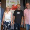 Verantwortung in der Gartenbauzentrale Main-Donau tragen (von links) Vorstandsvorsitzender Robert Zähnle, Aufsichtsratsvorsitzende Rosa Neubert sowie die Vorstandsmitglieder Gerhard Lauck und Jürgen Böhm.