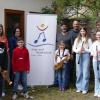Auf dem Bild (von links): Pauline Braun (D1 Saxofon, D2 Gitarre), Christof Neuf (D1 Trompete), Ida Steigerwald (D1 Trompete), Susanne Nickel (Lehrkraft Saxofon und Klavier), Paul Neuf (D1 Klavier), Marie Attensberger (D1 Saxofon), Gerhard Kunkel (Lehrkraft Musiktheorie und Saxofon), Michael Rausch (D1 Trompete), Sophia Wilpert (D1 Oboe), Charlotte Steck (D1 Oboe), Rainer Nöth (Lehrkraft Trompete), Constantin Schlensok (D1 Saxofon).