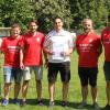 Auf dem Foto (von links): Dietmar Aulbach, Max Scholz, Patrick Wiesmann, Michael Maier, Norman Bauer und Dominik Beeger.
