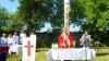Auf dem Platz vor der Kunigundenkapelle
hielt Pfarrer Gregor Sauer vor Hunderten von Gläubigen den traditionellen Gottesdienst am Pfingstmontag.