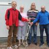 Auf dem Foto die Luftgewehrauflagemannschaft von links: Peter und Monika Ripperger, Reinhard Wetterich, Josef Zull.