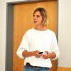 Die Quartiersmanagerin für Saal, Hanna Kirchner, stellte sich vor und erläuterte Förderprogramme.