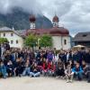 Auf dem Foto die Teilnehmer/-innen im Berchtesgadener Land.