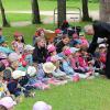 Die Kinder bezog Pater Markus beim Wallfahrtsgottesdienst mit ein. Die Kinder bezog Pater Markus beim Wallfahrtsgottesdienst mit ein.