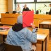 Finanzdomina auf der Anklagebank am Amtsgericht Würzburg: Nach vier Jahren fand das Verfahren an diesem Dienstag ein schnelles Ende. 