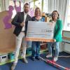 Von links: David Hupp (DAK Würzburg), Nicola Rimkus (Lighthouse) und Barbara Hörmann (DAK).