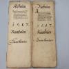 Zu den ältesten erhaltenen Dokumenten aus dem Rügshöfer Gemeindearchiv gehört diese Jahresrechnung der beiden Dorfmeister aus dem Jahr 1587. Zu den ältesten erhaltenen Dokumenten aus dem Rügshöfer Gemeindearchiv gehört diese Jahresrechnung der beiden Dorfmeister aus dem Jahr 1587.