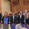 Die gemeinsamen Promotionspreise der Unterfränkischen Gedenkjahrstiftung für Wissenschaft und der Universität Würzburg wurden von Unterfrankens Regierungspräsident Eugen Ehmann (links) und Vizepräsidentin Caroline Kisker (rechts) verliehen. Die gemeinsamen Promotionspreise der Unterfränkischen Gedenkjahrstiftung für Wissenschaft und der Universität Würzburg wurden von Unterfrankens Regierungspräsident Eugen Ehmann (links) und Vizepräsidentin Caroline Kisker (rechts) verliehen.