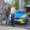 Zusammen mit dem Organisationsteam haben (v.l.n.r.) Steffen Schanz vom Bürgerverein, Walter Ullrich, der erste Vorsitzende des Kulturring Ebern sowie Polizeihauptkommissar Thomas Schlachter, der Dienststellenleiter der Polizeiinspektion Ebern, das Konzept und Programm zur großen Veranstaltung erarbeitet. Zusammen mit dem Organisationsteam haben (v.l.n.r.) Steffen Schanz vom Bürgerverein, Walter Ullrich, der erste Vorsitzende des Kulturring Ebern sowie Polizeihauptkommissar Thomas Schlachter, der Dienststellenleiter der Polizeiinspektion Ebern, das Konzept und Programm zur großen Veranstaltung erarbeitet.