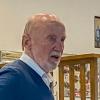 Sie ging vielen unter die Haut: die Rede von Wolfram Weigand, 70 Jahre TSV-Mitglied und ehemaliger aktiver Sportler und Übungsleiter als Läufer, Zehnkämpfer, Turner, Tischtennisspieler u.v.m.