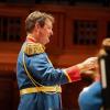 Matthias Zull, Leiter der Bad Kissinger Musikschule und des Jugendmusikkorps, findet den Symphonic Mob grandios.