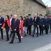 Am langen Festzug von der Kirche zum Feuerwehrgelände beteiligten sich auch Zweite Bürgermeisterin Andrea Reppert, Bürgermeister Thomas Heinrichs, die Landtagsabgeordnete Barbara Becker, Pfarrer Stefan Mai sowie Gemeinderäte und die Feuerwehrführung. Am langen Festzug von der Kirche zum Feuerwehrgelände beteiligten sich auch Zweite Bürgermeisterin Andrea Reppert, Bürgermeister Thomas Heinrichs, die Landtagsabgeordnete Barbara Becker, Pfarrer Stefan Mai sowie Gemeinderäte und die Feuerwehrführung.