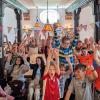 Voller Begeisterung bringen sich die Kinder und Jugendlichen ein.