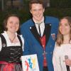 Verleihung des Junior Awards (von links): Katharina Mack (stellvertr. Vorstand Jugend), Lukas Vetter (Vorstand Jugend) und Michelle Zimmer (Nordbayerische Bläserjugend). Verleihung des Junior Awards (von links): Katharina Mack (stellvertr. Vorstand Jugend), Lukas Vetter (Vorstand Jugend) und Michelle Zimmer (Nordbayerische Bläserjugend).