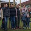 Auf dem Foto zu sehen: Martin Schröder (Vorsitzender Kindergartenverein Eibelstadt), Stefanie Müller, Gabriele Alassani (stellv. Leitung Kita), Anne Kaiser, Sandra Budan (stellv. Vorsitzender Elternbeirat), Marion Voith (Vorsitzende Elternbeirat), Anna-Lena Amling.