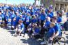 No limits - Gruppe von Annettes Kinderturnen vor dem Start.
