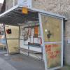 Bei der Bürgerinnenversammlung in Üchtelhausen wurde unter anderem der Zustand mancher Buswartehäuschen in der Gemeinde bemängelt.
