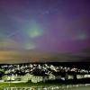 In der Nacht von Sonntag auf Montag gelang es dem Hobbyfotograf über Waldbrunn ein ungewöhnliches Bild festzuhalten